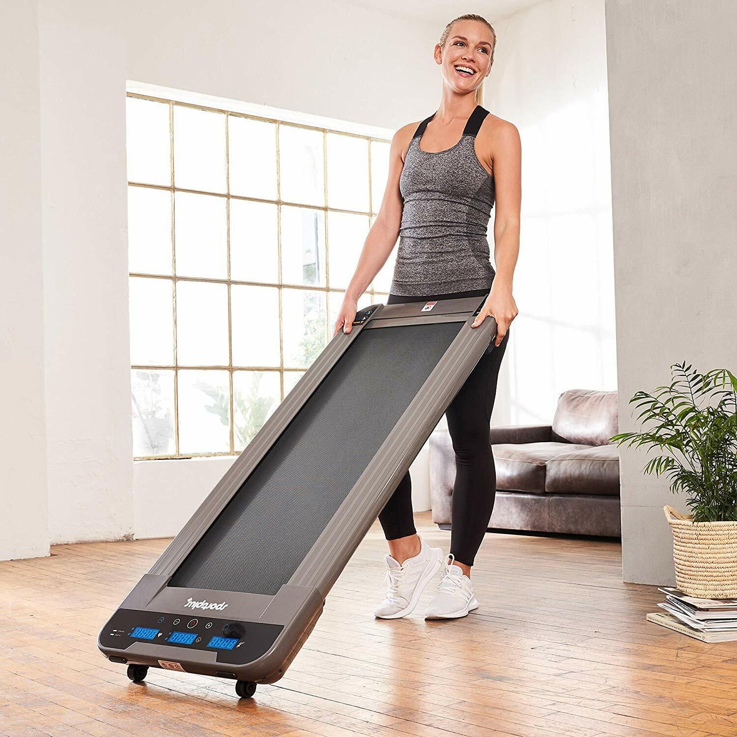 Sportplus Laufband Walkingpad Treadmill Heimtrainer Geh-/ Lauftraining 0,8-6Km/H